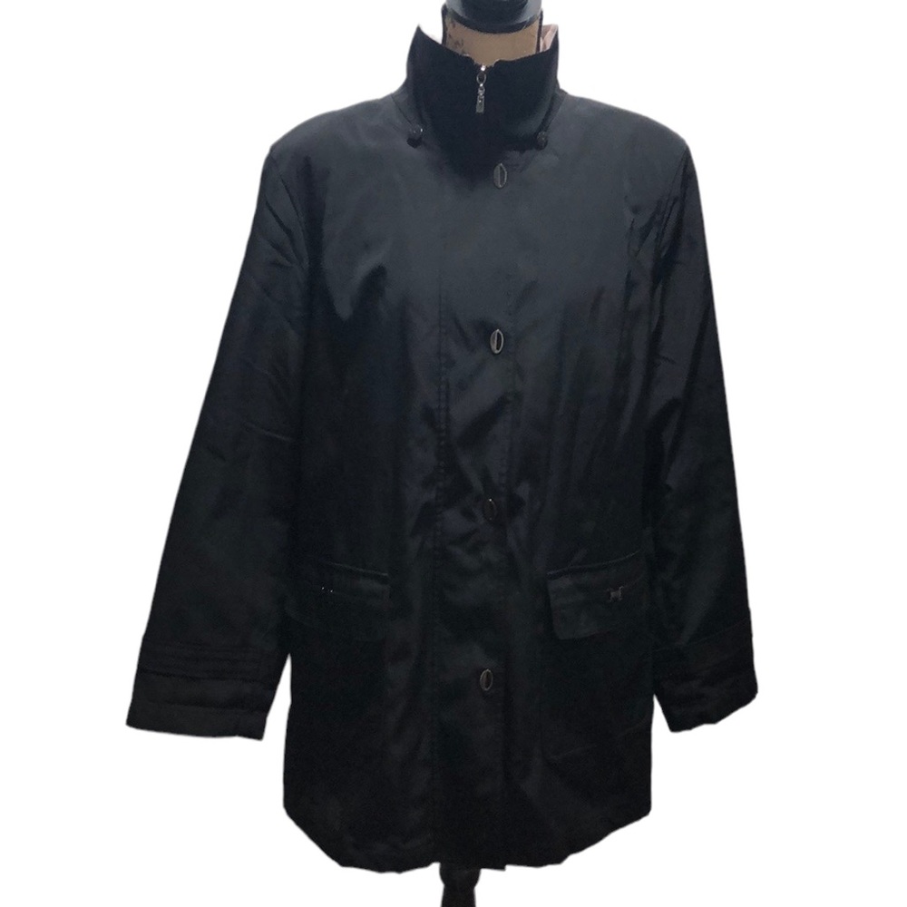{FS Limited} Men's Black Zipper/Button Front Jacket
